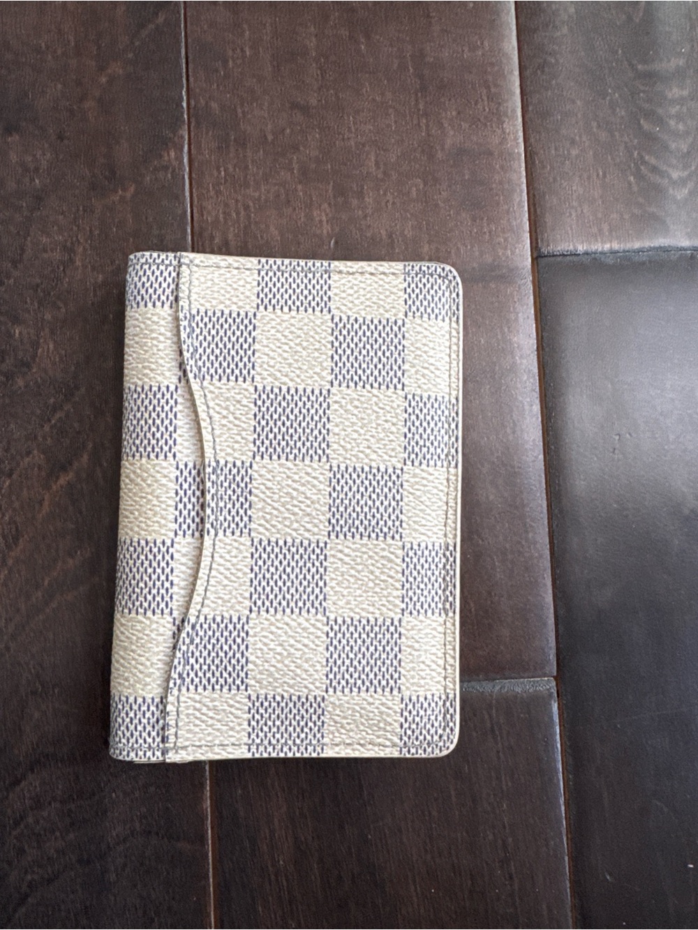 Louis Vuitton Damier Azur Passport Holder Card Wallet - Picture 2 of 12